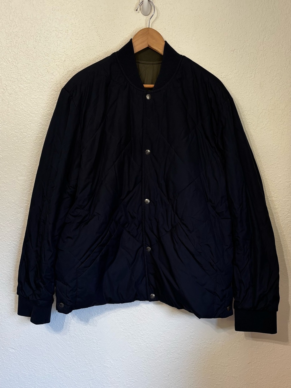 Banana Republic Factory Reversible Quilted Jacket Large